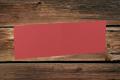[16407636] Klappkarten 169/338x120 mm (B6) langdoppelt Rot gerippt 220 g/qm